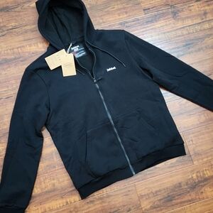 Black Zip-Up Hoodie